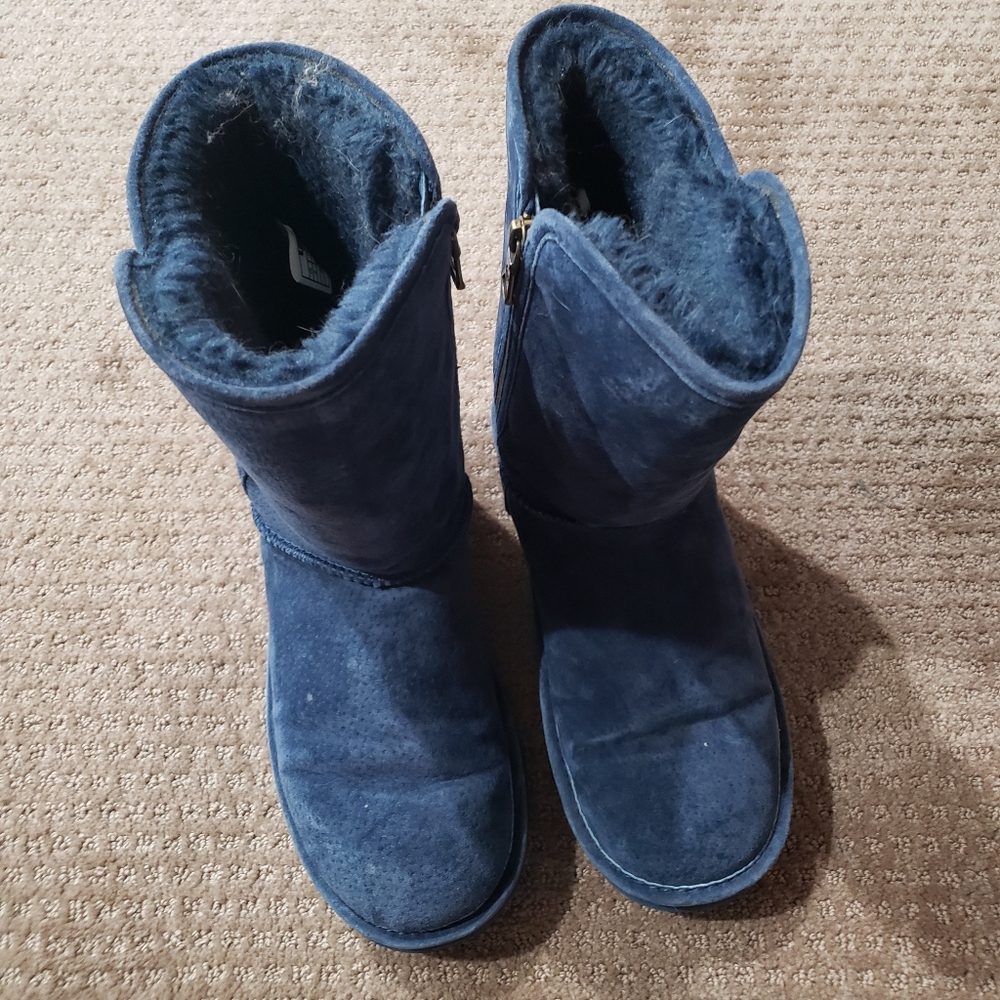 LAMO Suede Boot - BLUE